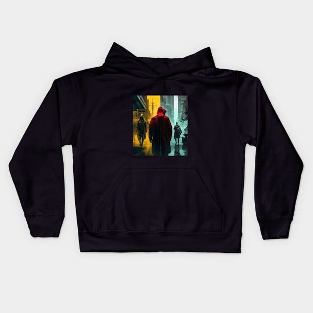 The soul that sees beauty may sometimes walk alone Kids Hoodie by Awesomegorilla